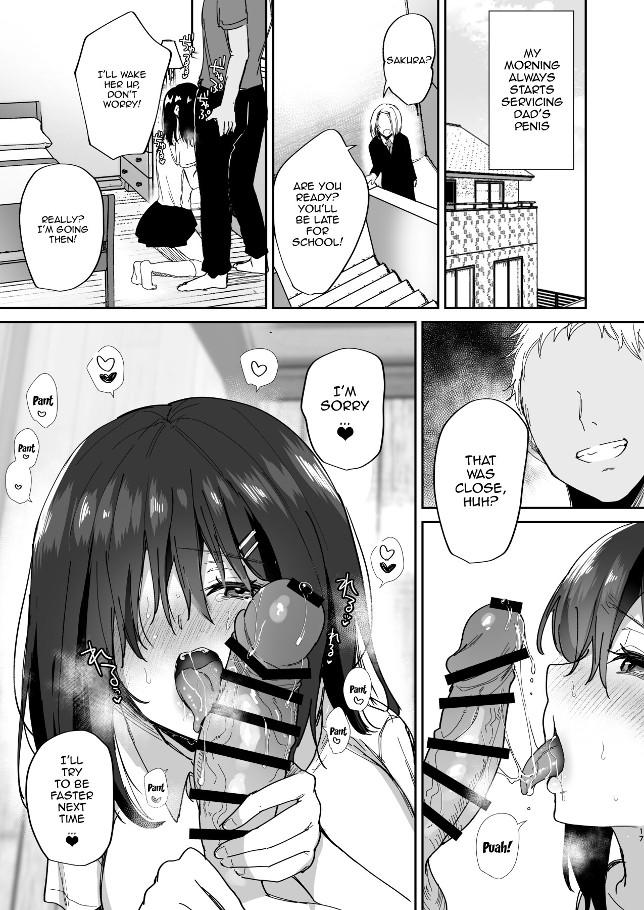 Hentai Manga Comic-My Girlfriend Was Being Raped By Her Dad Over and Over-Read-17